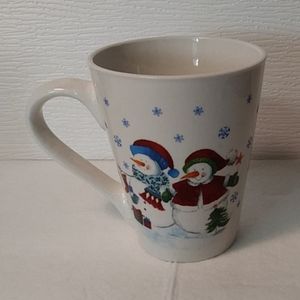Snowman Christmas mug
